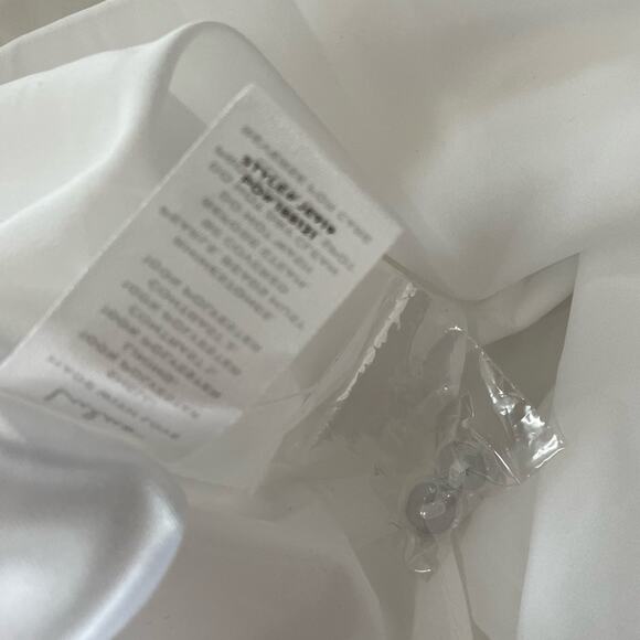 Lulus Timeless Adoration White Embroidered Bishop Sleeve Maxi Dress Womens Sz XL - Picture 11 of 12